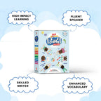 ClassMonitor Hindi Language Learning Kit with Free Mobile App for kids of Age 2.5-5.5 Years | Grocsy