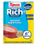 Manna Ragi Rich Baby Cereal For 6+ Months | Grocsy
