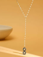 Beaded Kundan Necklace - Ruby Raang | Grocsy