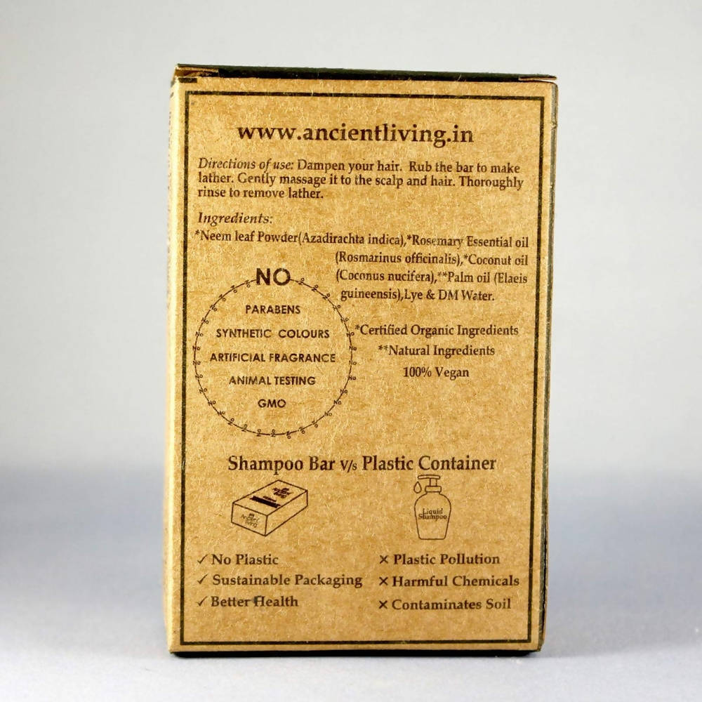 Ancient Living Neem Shampoo Bar | Grocsy