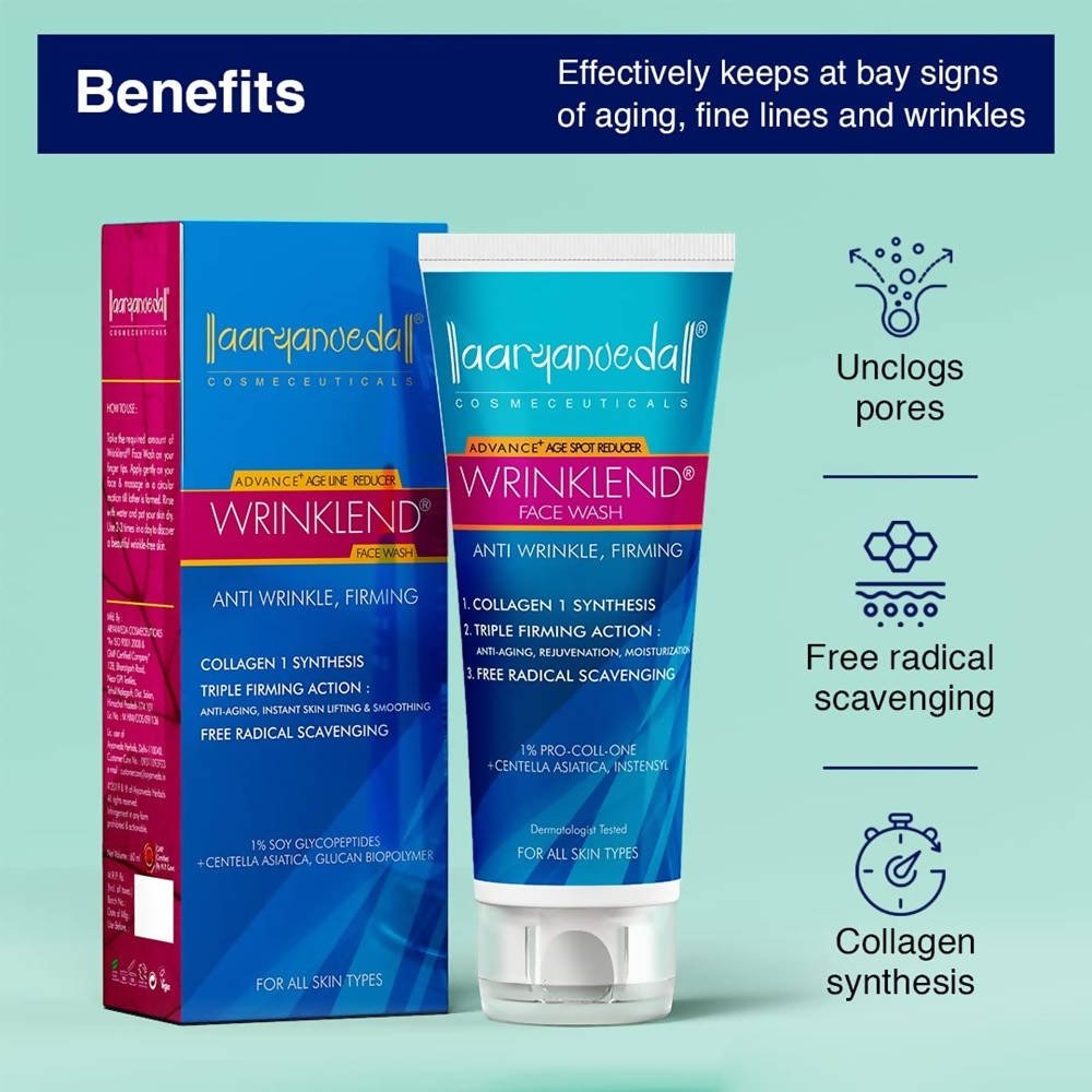 Aaryanveda Wrinklend Face Wash | Grocsy