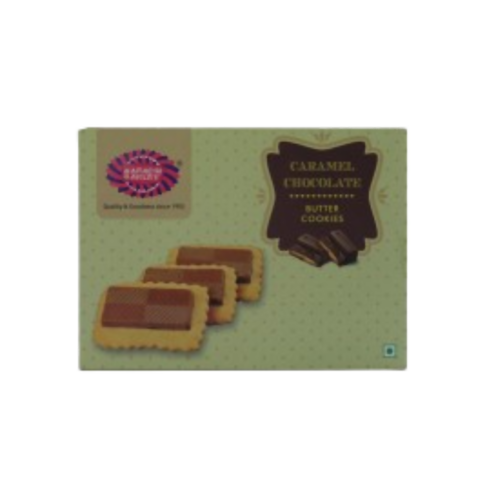 Karachi Bakery Caramel Chocolate Butter Cookies | Grocsy