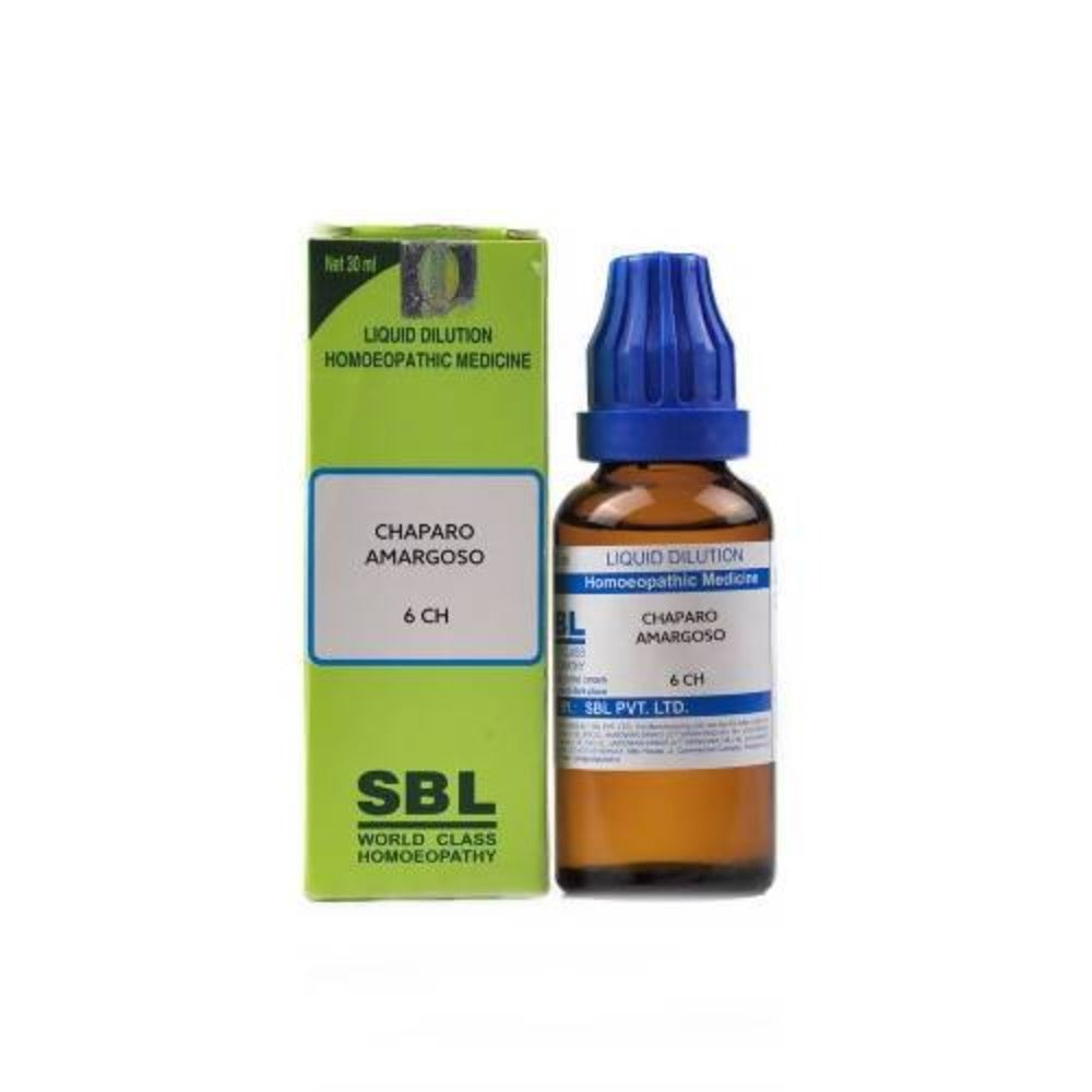 SBL Homeopathy Chaparo Amargoso Dilution | Grocsy