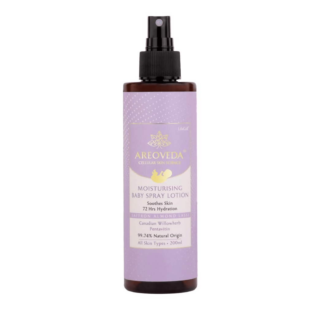 AreoVeda Moisturising Baby Spray Lotion | Grocsy