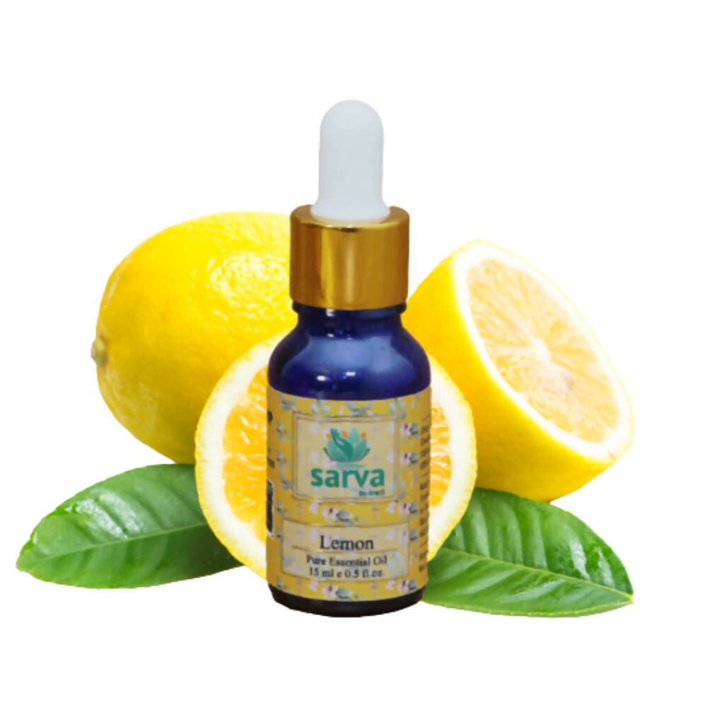 Sarva by Anadi Lemon Pure Essential Oil | Grocsy