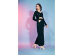 Green Georgette Sequence With Thread Designer Co-Ord Set - Flory | Grocsy