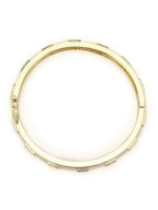 American Diamond Golden Bracelet- Ruby Raang | Grocsy