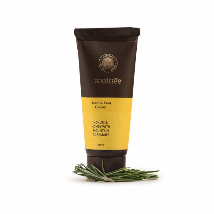Soultree Hand And Foot Cream, Lotus And Kokum Butter Lip Balm & Apricot Moisturiser Set | Grocsy