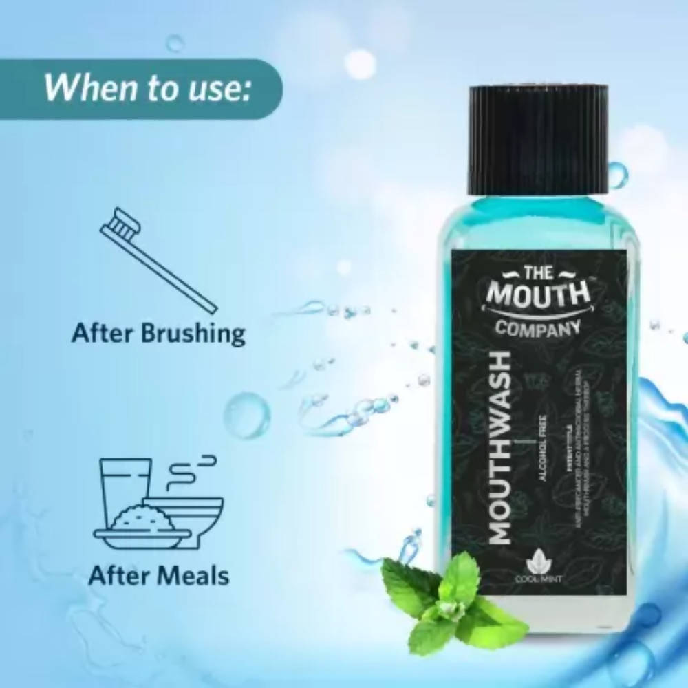 The Mouth Company Cool Mint Mouthwash | Grocsy