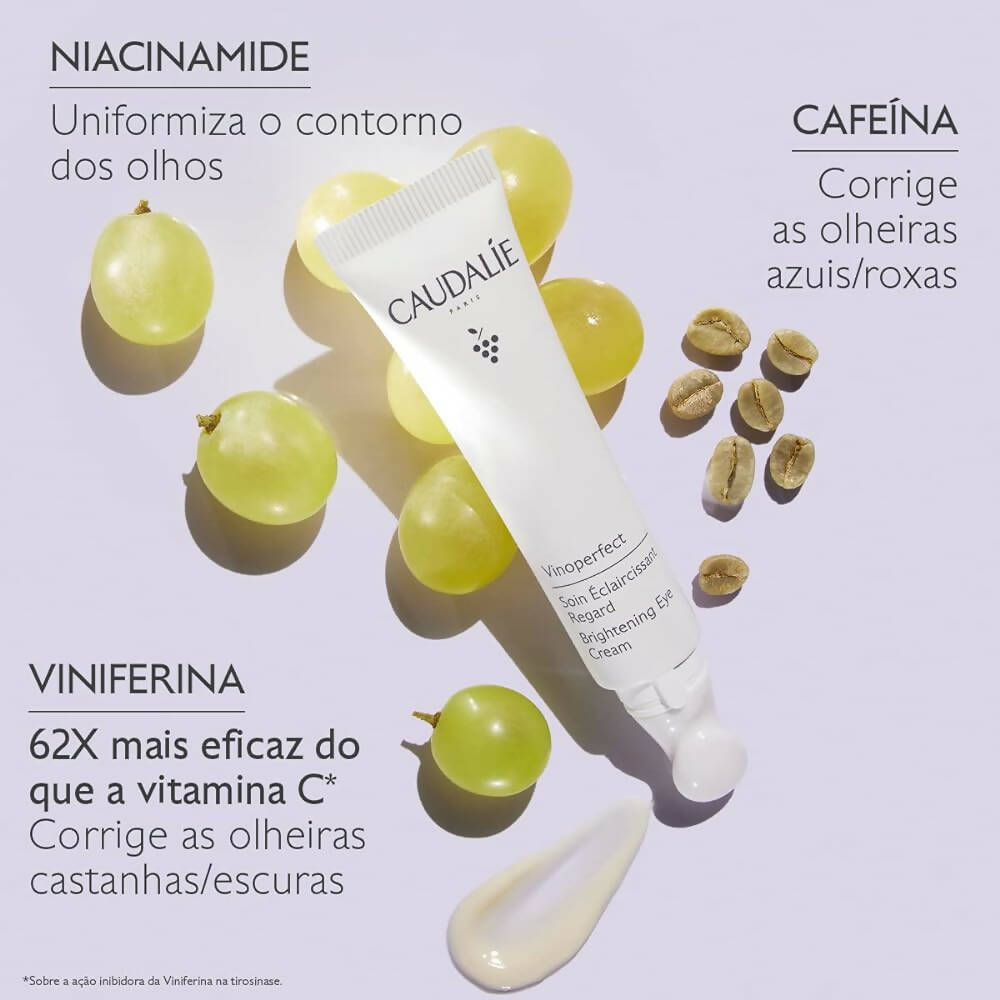 Caudalie Paris Vinoperfect Brightening Eye Cream | Grocsy