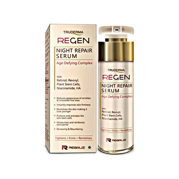 Truderma Regen Night Repair Serum For Skin Ageing | Grocsy