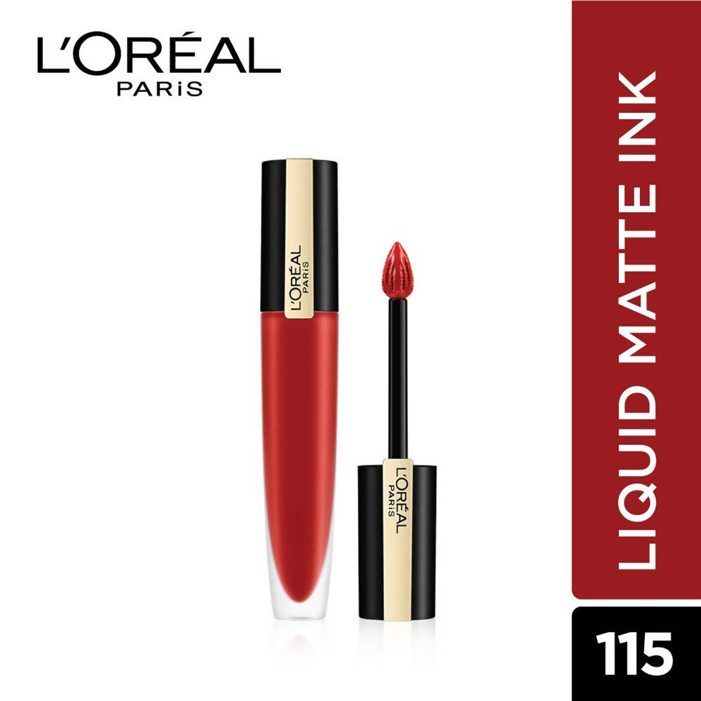 L'Oreal Paris Rouge Signature Matte Liquid Lipstick - 115 I Am Worth It | Grocsy