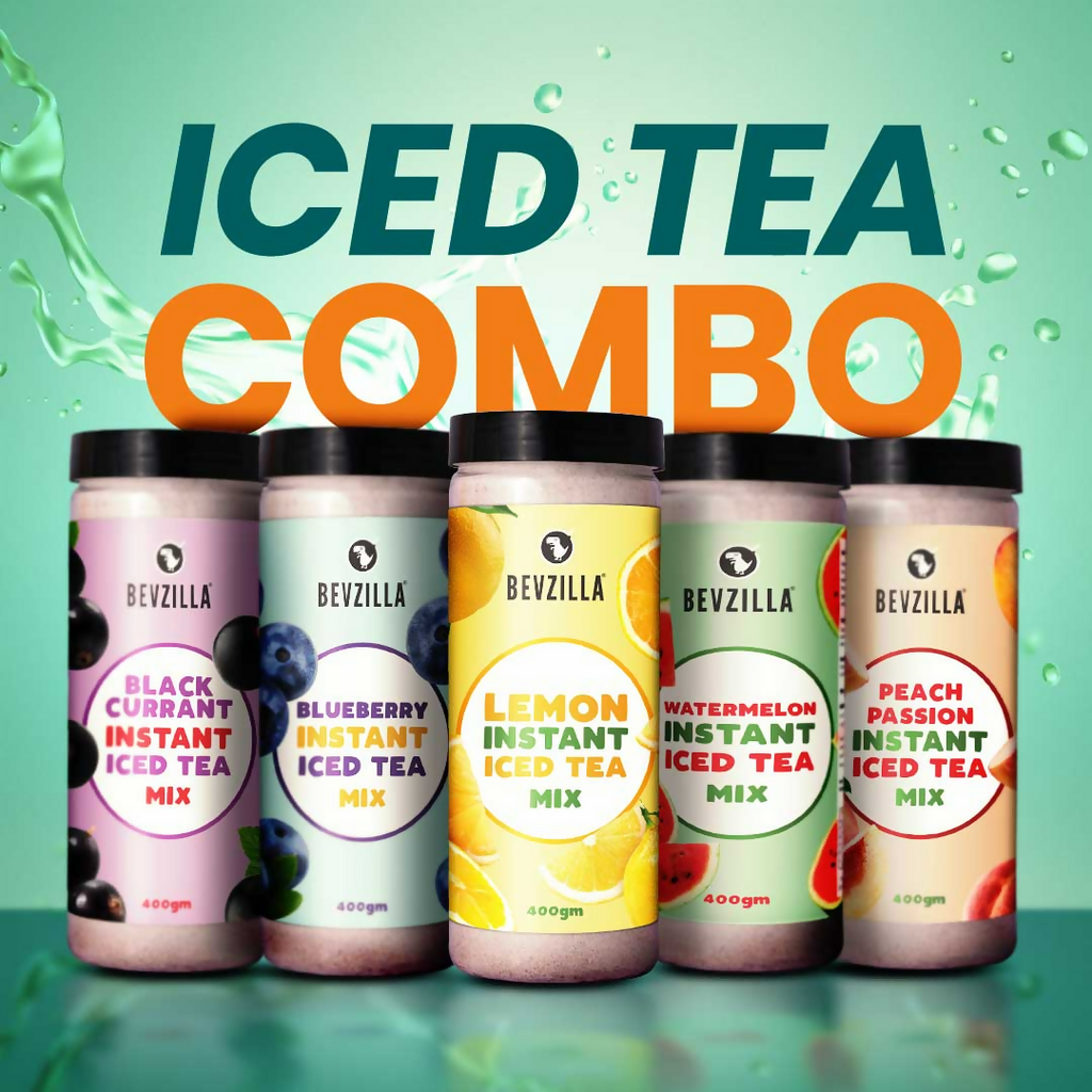 Bevzilla Iced Tea 5 Flavours | Grocsy