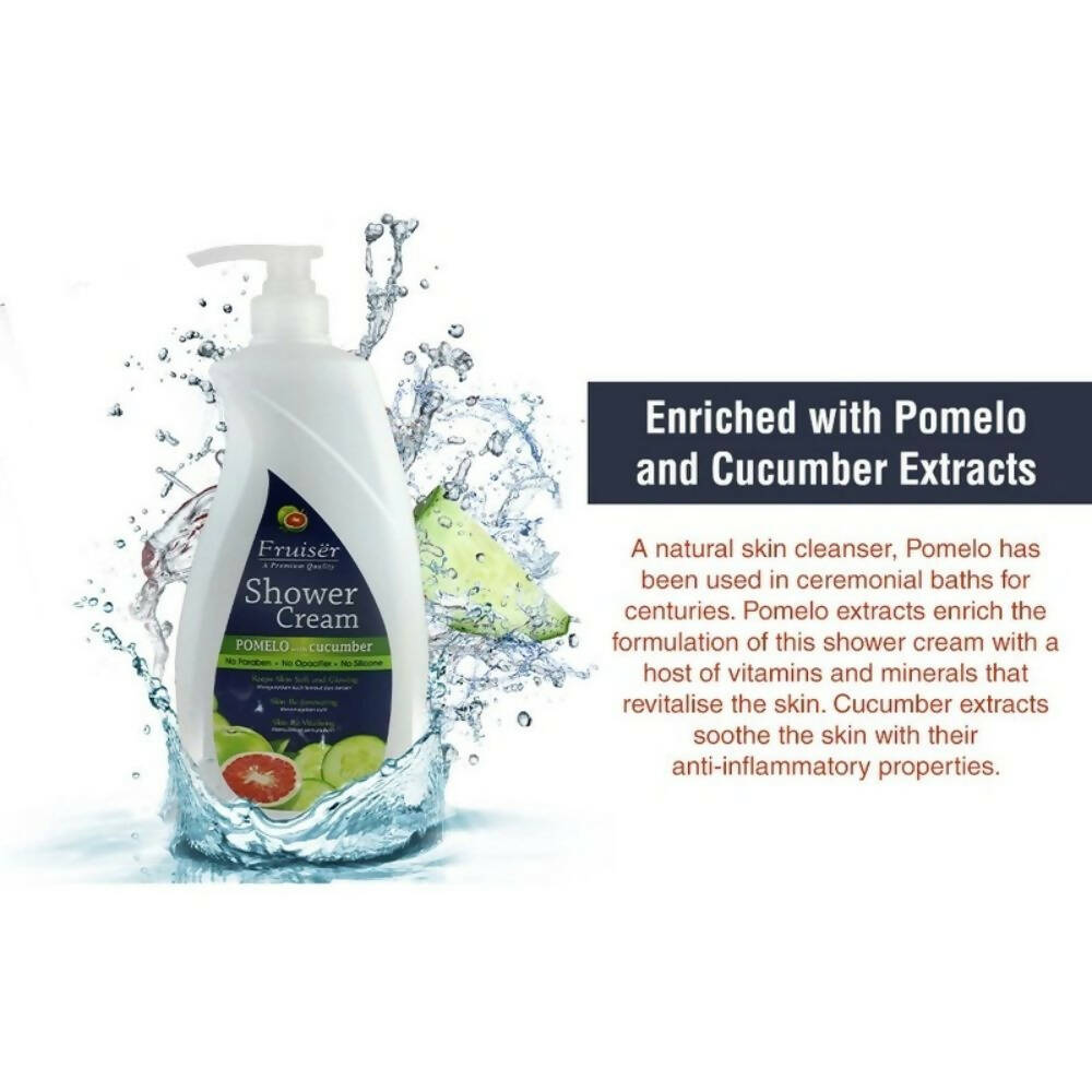 Fruiser Shower Cream Pomelo with Cucumber | Grocsy