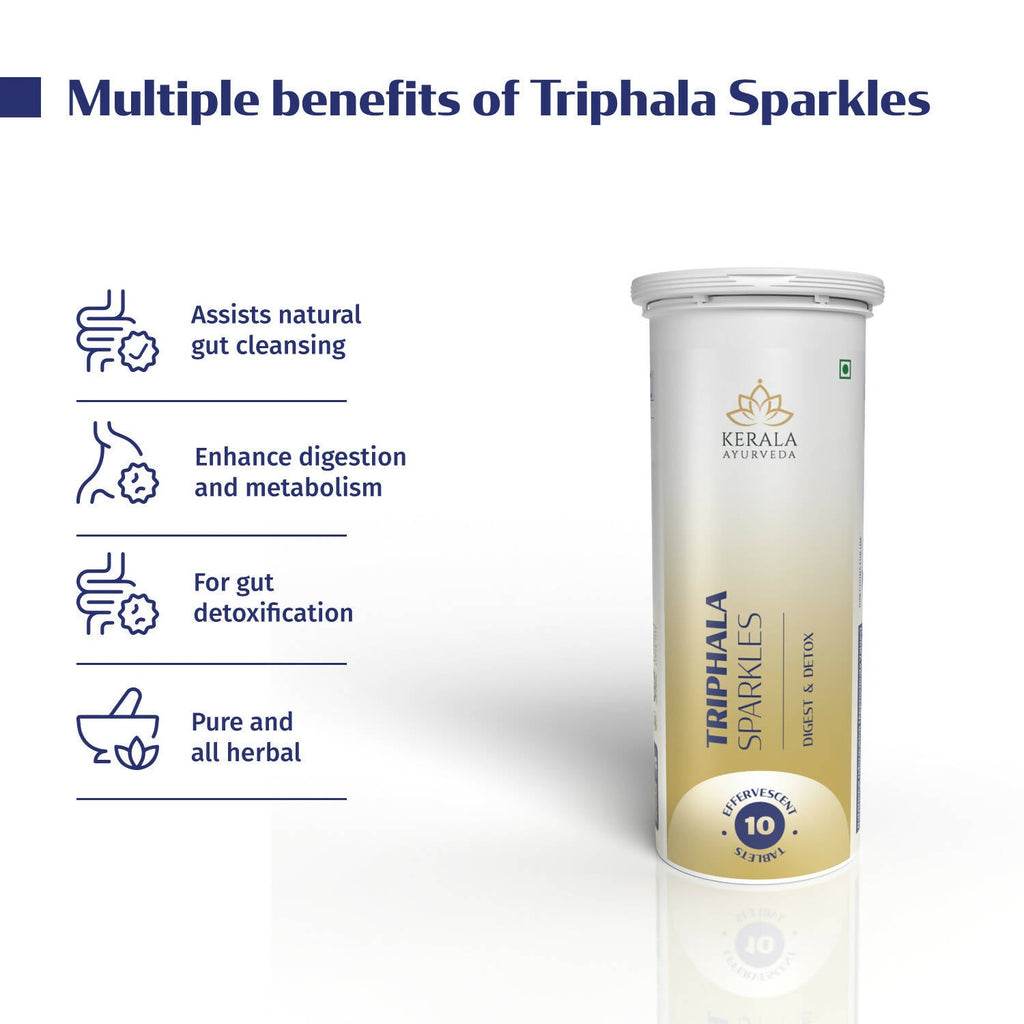 Kerala Ayurveda Triphala Sparkles Tablets | Grocsy