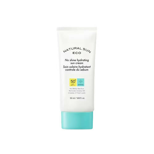 The Face Shop Natural Sun Eco No Shine Hydrating Sun Cream-SPF 50 - Korean Skincare | Grocsy