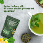 Sorich Organics Spearmint Green Tea | Grocsy
