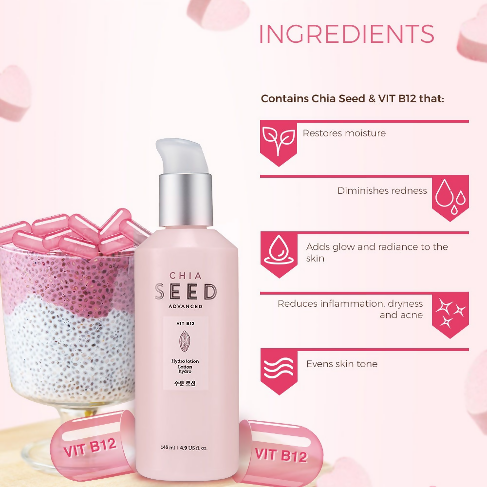 The Face Shop Chia Seed Hydro Lotion | Grocsy