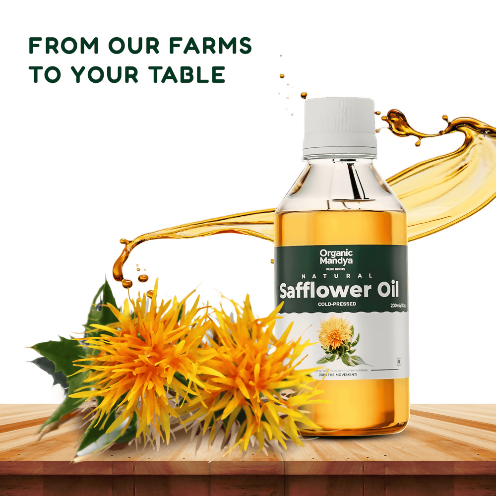 Organic Mandya Safflower Oil | Grocsy