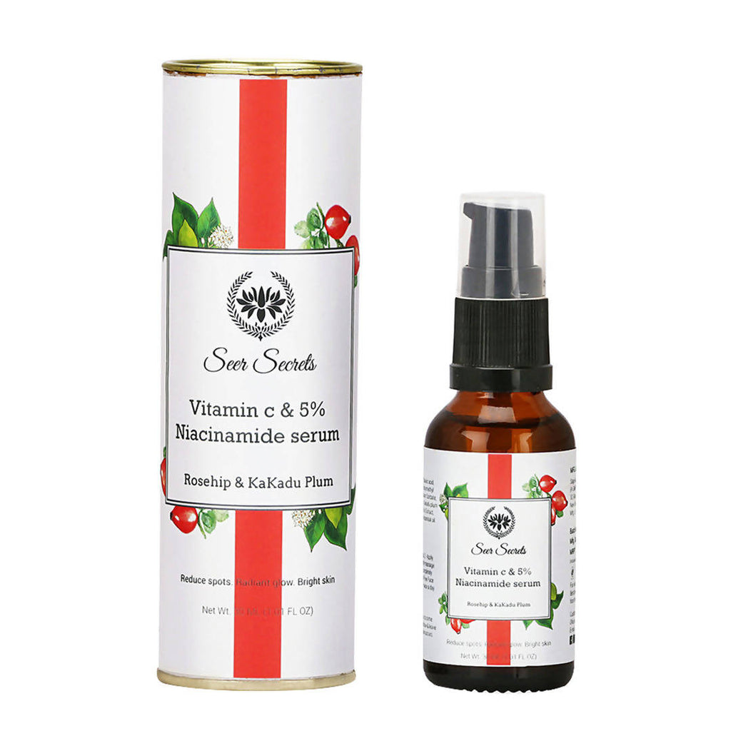 Seer Secrets Vitamin C & 5% Niacinamide Serum | Grocsy