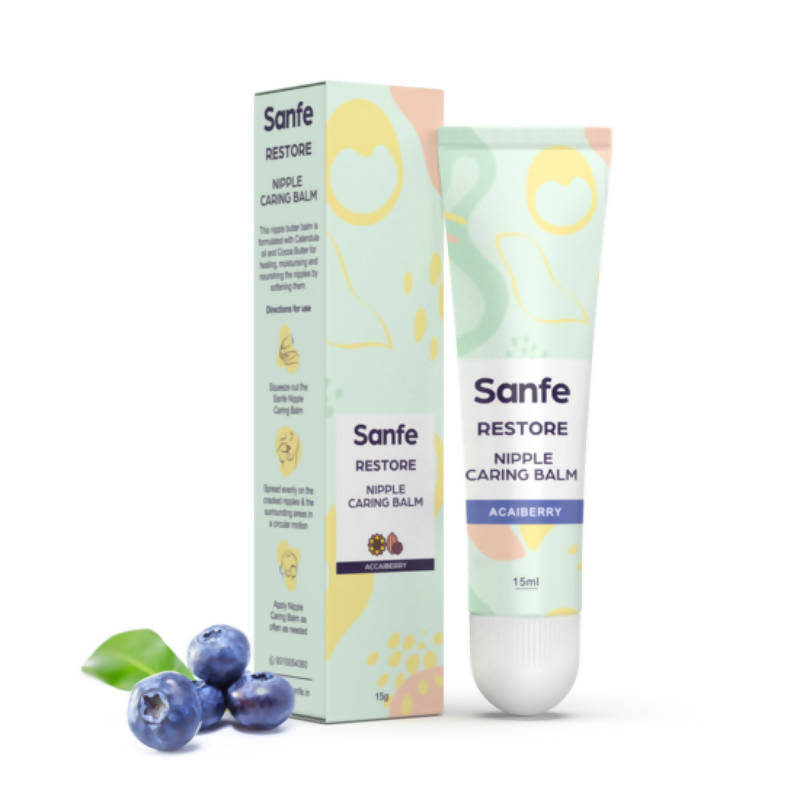 Sanfe Restore Nipple Caring Balm (Acaiberry) | Grocsy