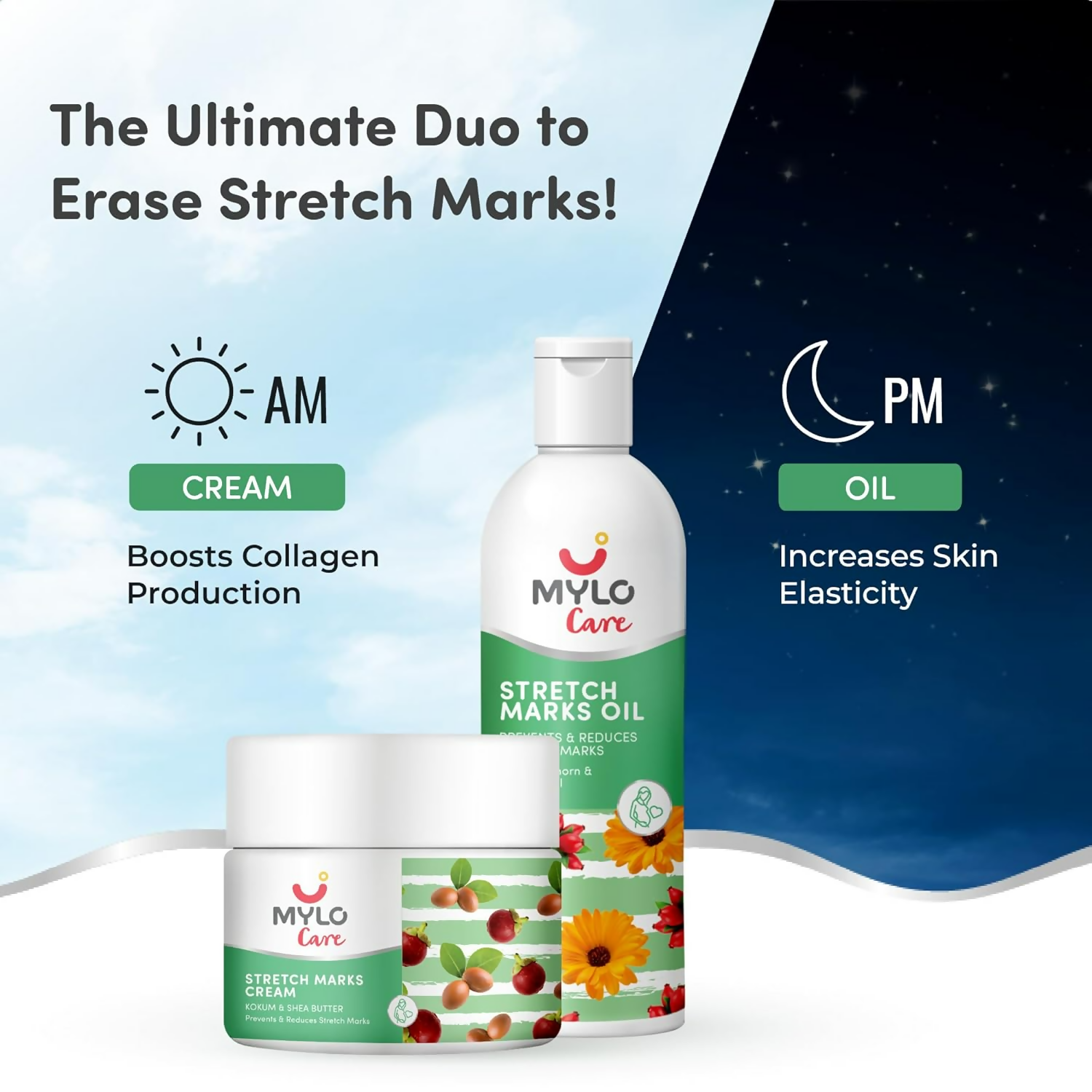 Mylo Care Stretch Marks Combo | Grocsy