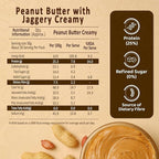 Sundrop Peanut Butter With Jaggery, Creamy | Grocsy