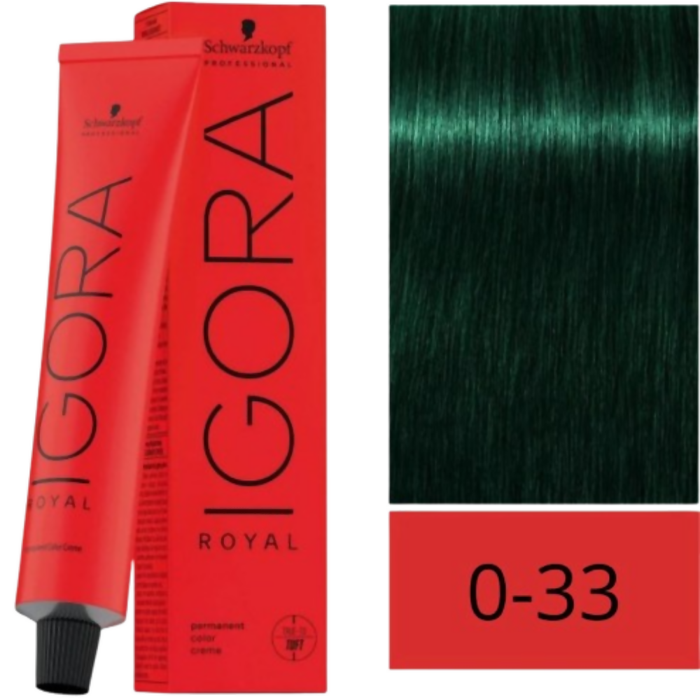 Schwarzkopf Igora Royal 0-33 , 0-33 Anti Red Concentrate | Grocsy