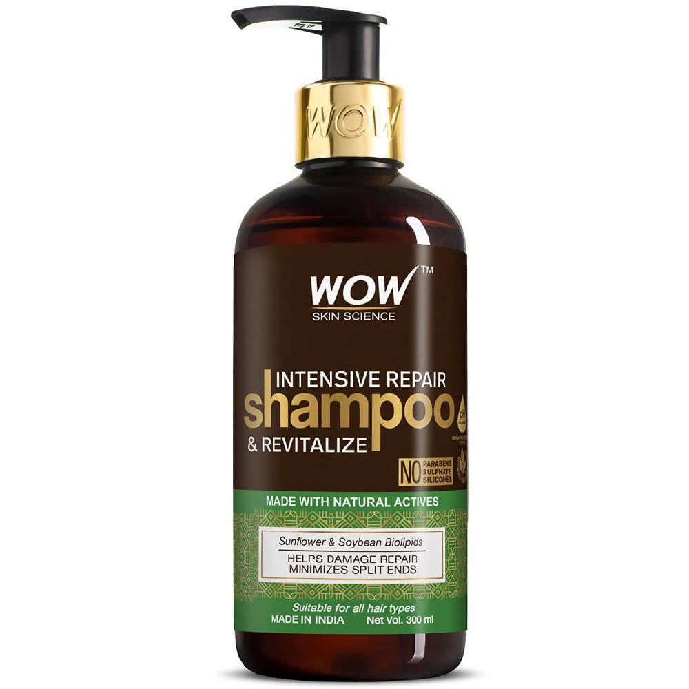 Wow Skin Science Intensive Repair Shampoo and Revitalize | Grocsy
