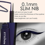 Ronzille Smudgeproof And Waterproof Liquid Matte Eyeliner - Blue | Grocsy