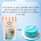 Confect Electric Blue Fondant | Edible Sugarpaste | Grocsy