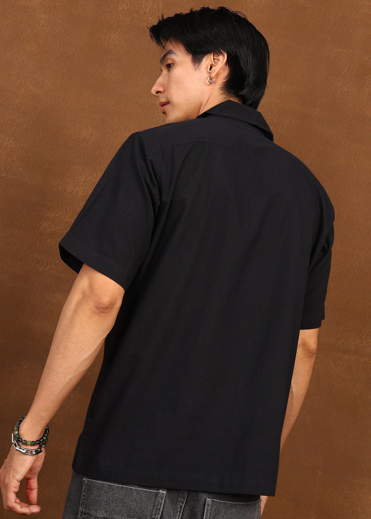 Fabmade Noir Bloom Shirt | Grocsy