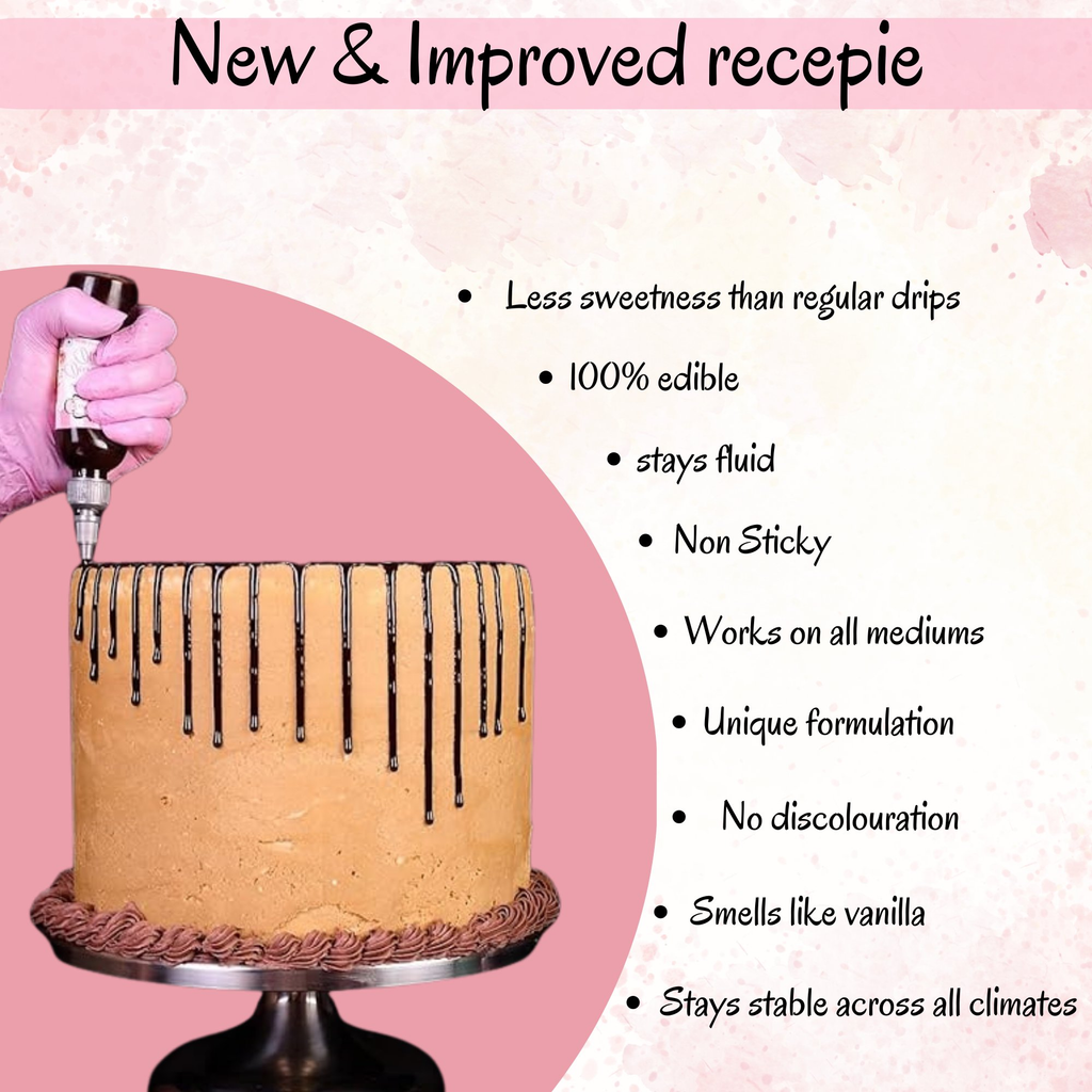 Confect Chocolate Brown | Edible Drips | Grocsy