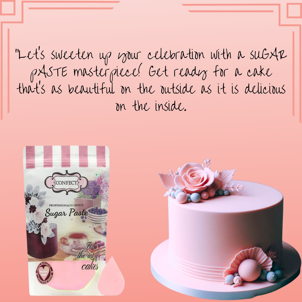 Confect Blush Pink Fondant | Edible Sugarpaste | Grocsy