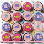 Confect Happy Birthday | Edible Celebration Topper | Grocsy