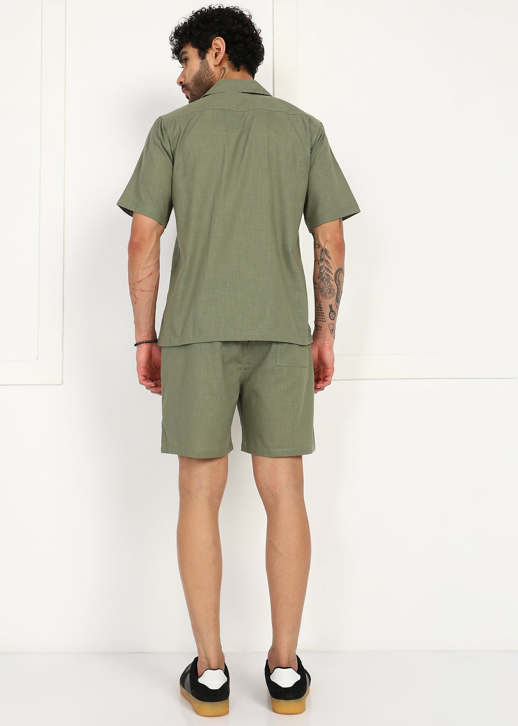 Fabmade Grove Ease Linen Co-Ord Set | Grocsy