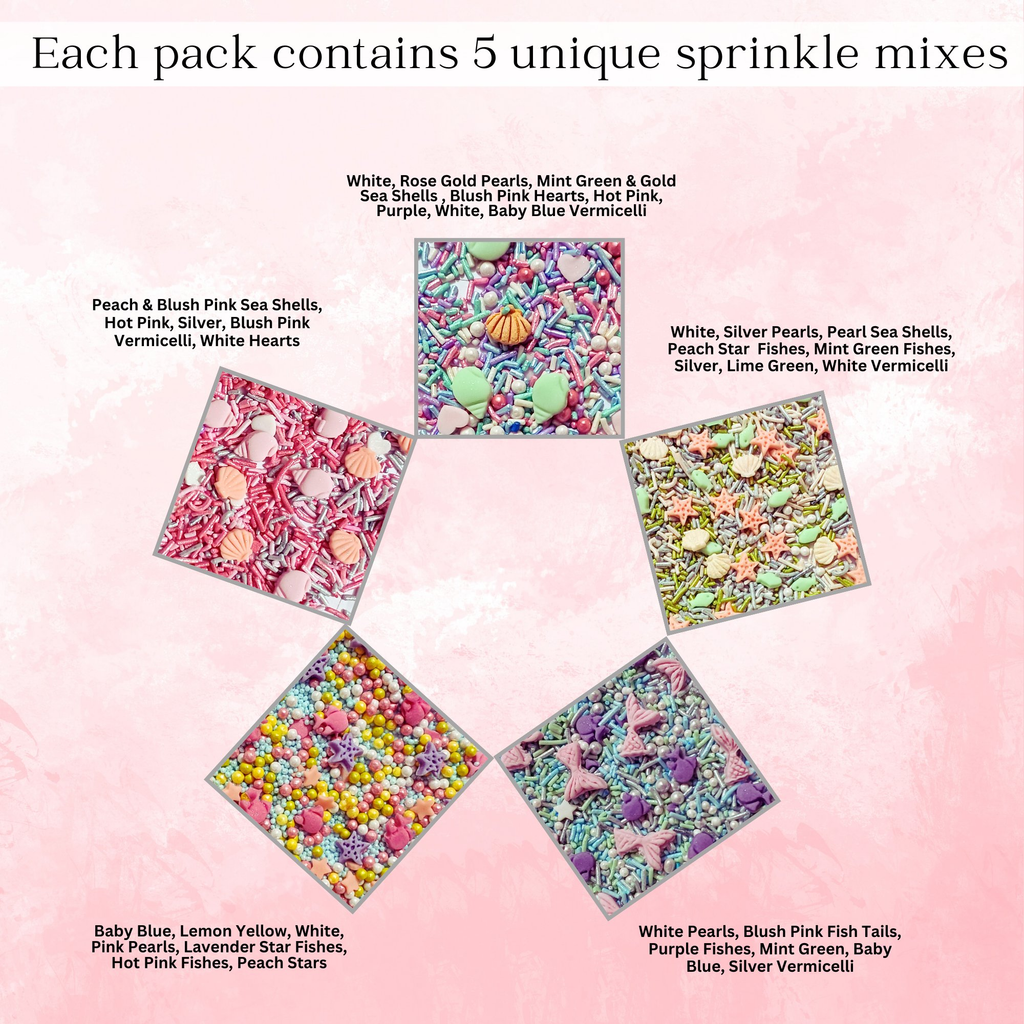 Confect Under the Sea Sprinkles for Decorations 07 | Grocsy