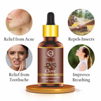 Nuerma Science Clove Essential Oil For Skin, Hair & Teeth | Grocsy