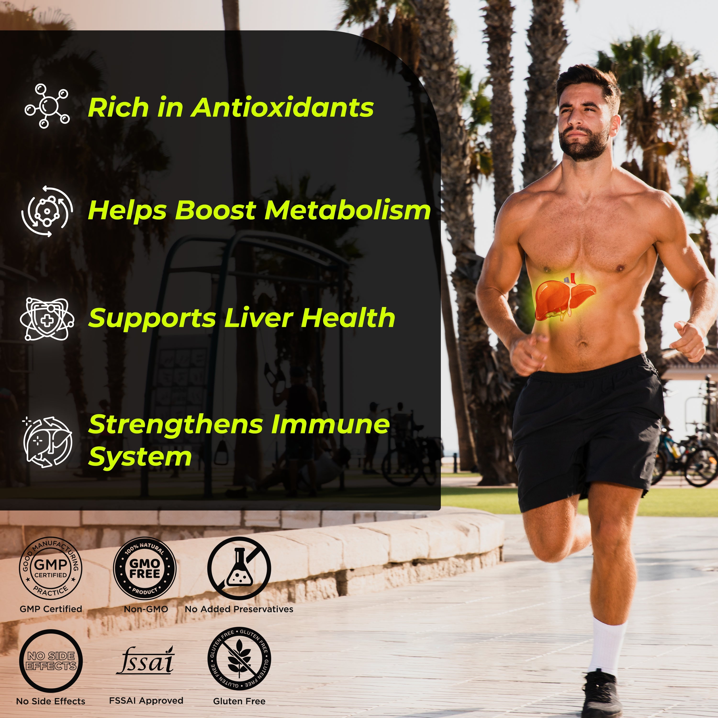 Health Veda Organics Plant Based Liver Detox Capsules | Grocsy