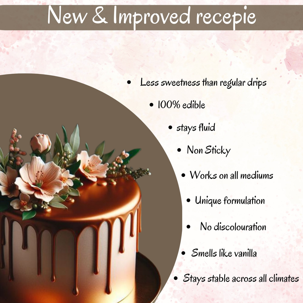 Confect Showstopper Copper | Edible Drips | Grocsy