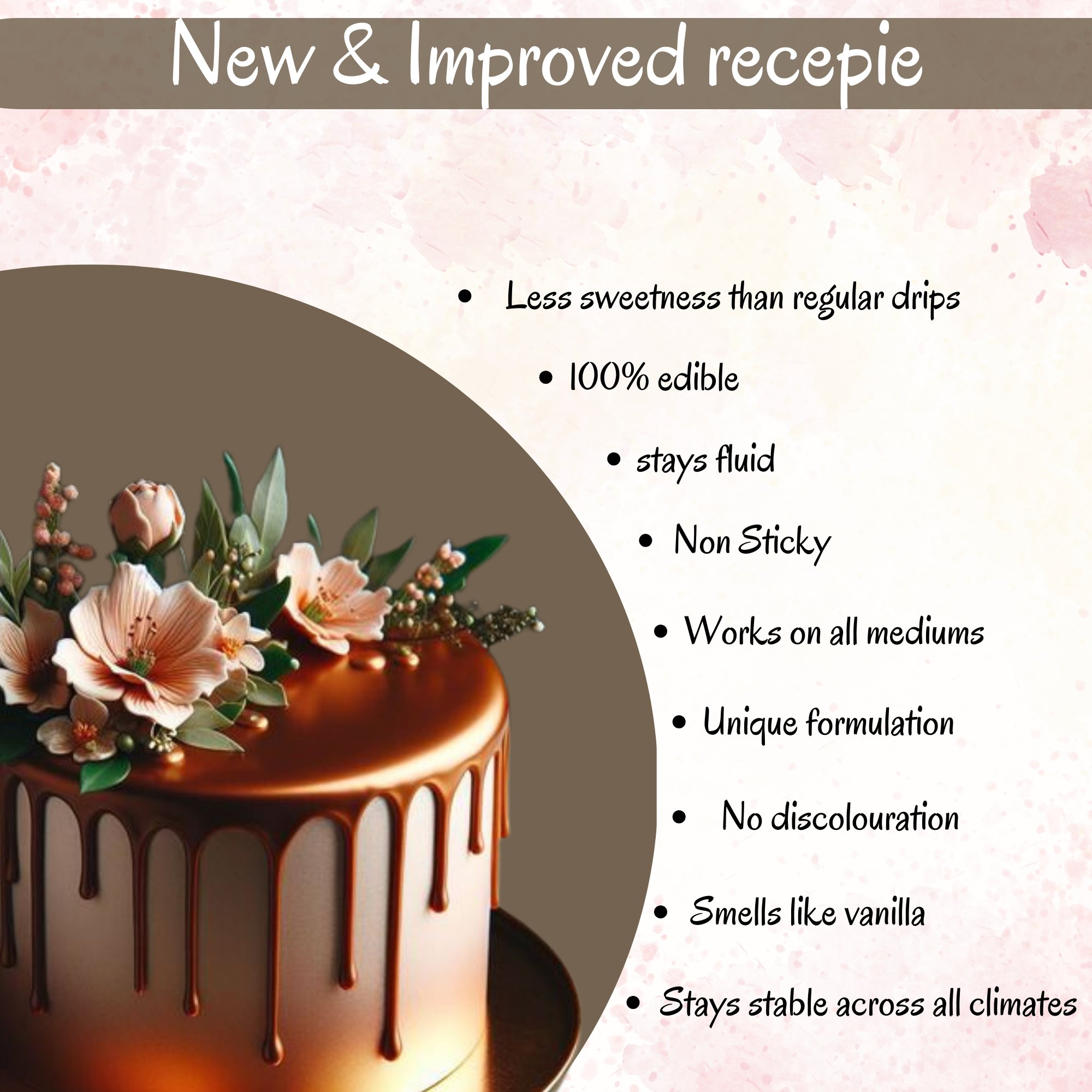 Confect Showstopper Copper | Edible Drips | Grocsy