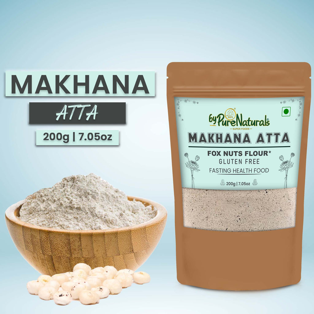 byPureNaturals Makhana Atta (Fox Nuts Flour) | Grocsy