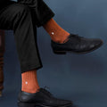 Socksoho Luxury Men Socks Resilient Brown Edition | Grocsy