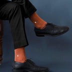 Socksoho Luxury Men Socks Resilient Brown Edition | Grocsy