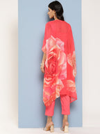 Ahalyaa Women Top with Palazzos & Shrug | Grocsy