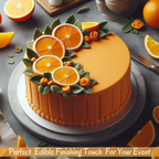 Confect Citrus Orange Fondant | Edible Sugarpaste | Grocsy