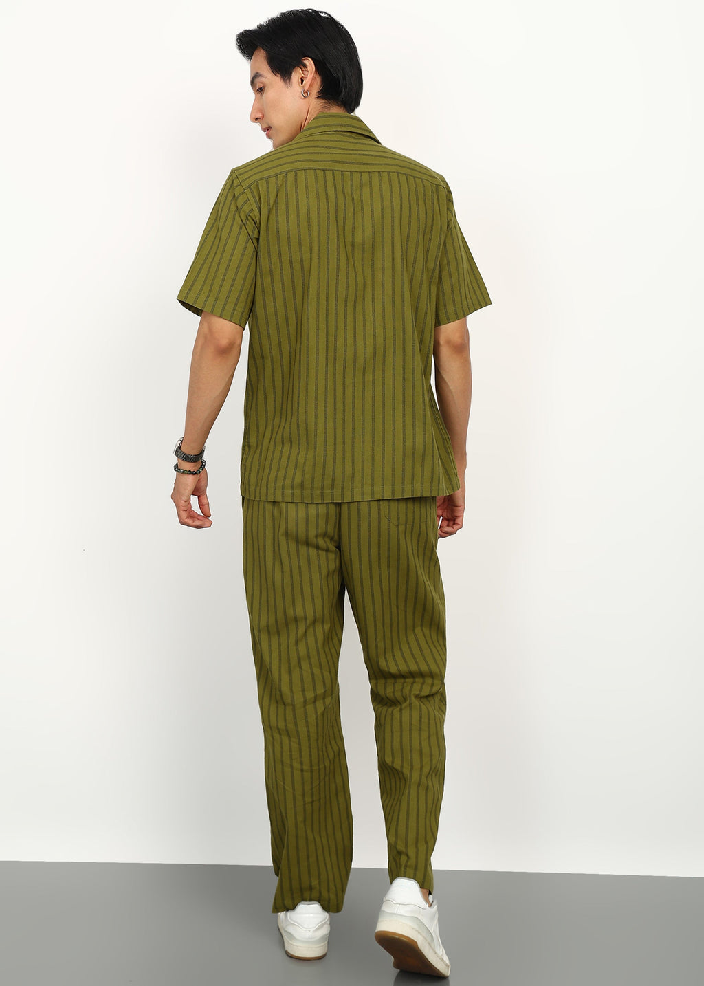Fabmade Olive Rhythm Co-Ord Set | Grocsy