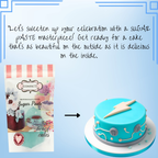 Confect Electric Blue Fondant | Edible Sugarpaste | Grocsy