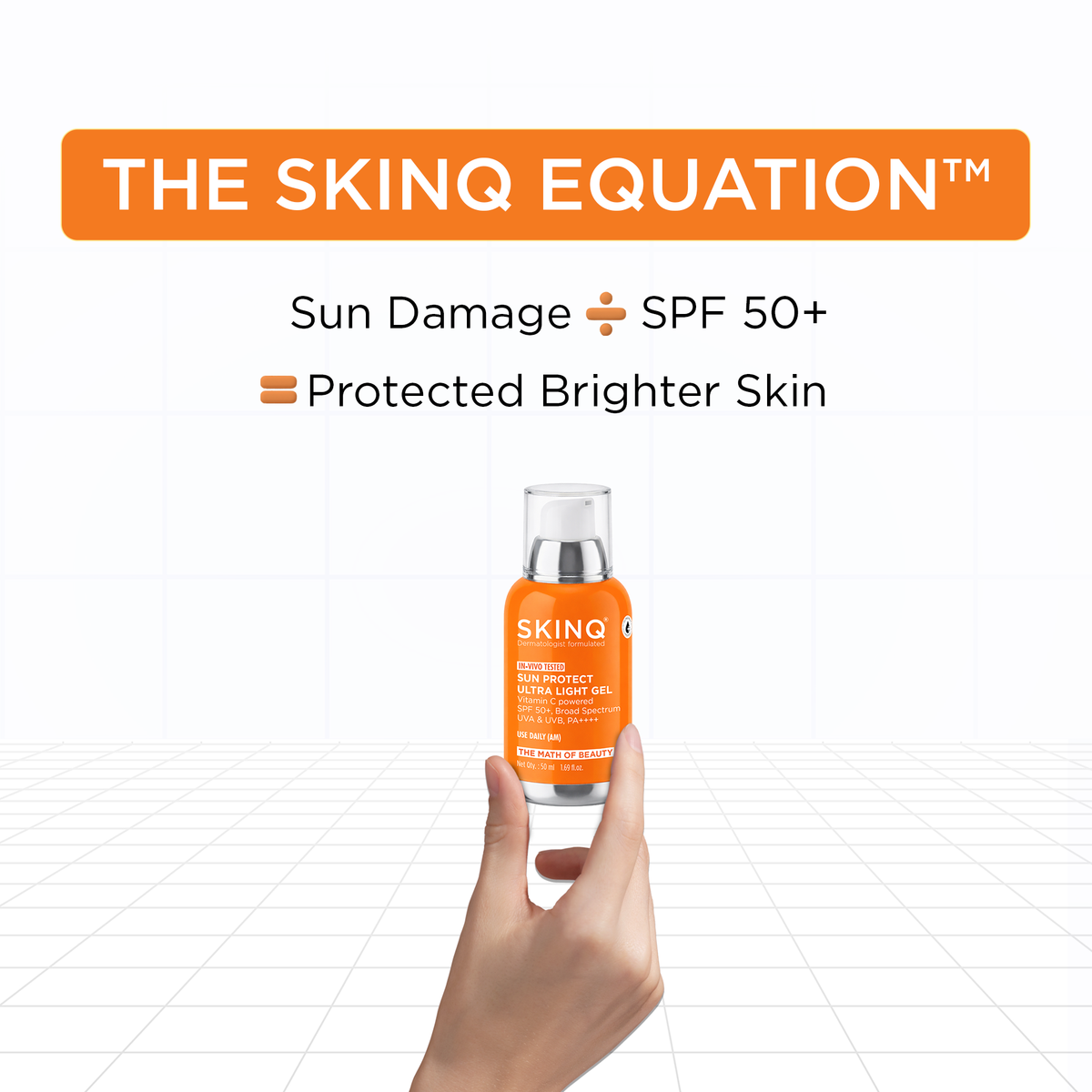 SkinQ Sun Protect Ultra Light Gel Spf 50+ | Grocsy
