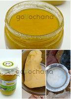 Gorochana 100% Source Traceable Desi Malnad Gidda A2 Full Moon Day Bilona Cow Ghee | Pure Ghee | Organic Ghee - Limited Time Offer - Swadesiicart